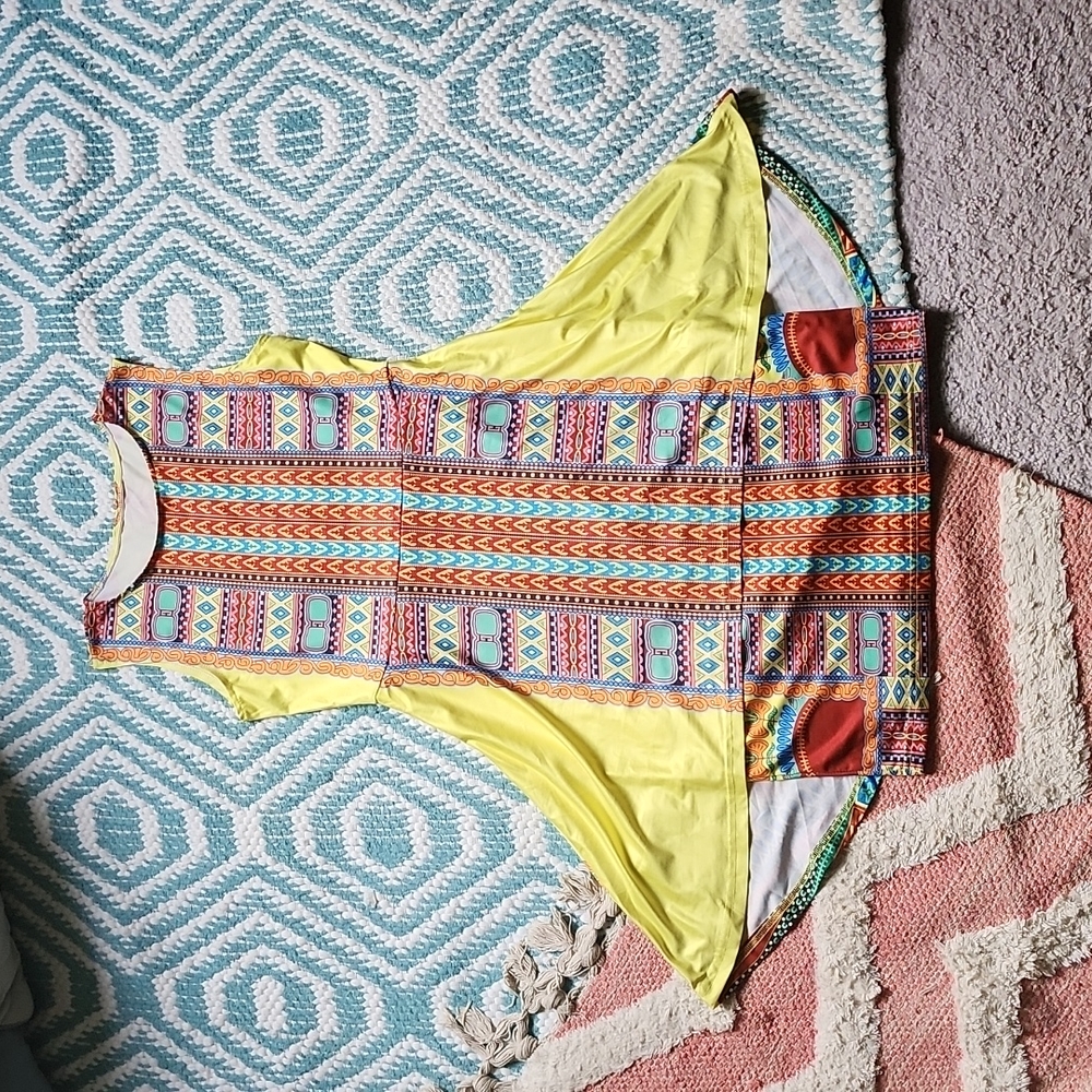 Tribal print dress